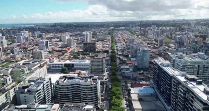 Quarto e sala com varanda - 45,73m² - edf lucarini - jatiuca