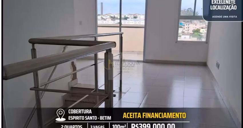 Cobertura 2 quartos e 3 vagas - excelente localização - predio com elevador
