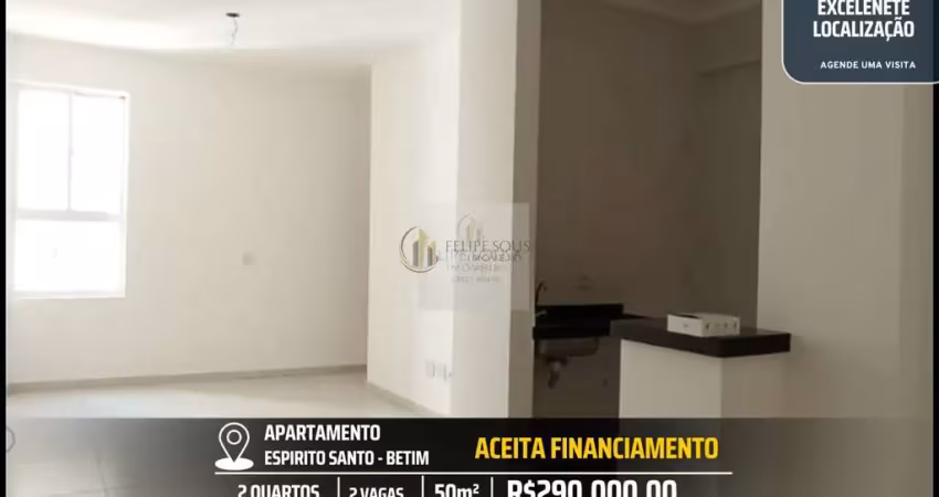 Apartamento novo em torre única - 2 quartos e 2 vagas