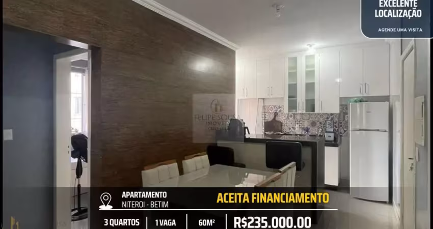 Apartamento 3 quartos no condomínio rossi - 2 planejados