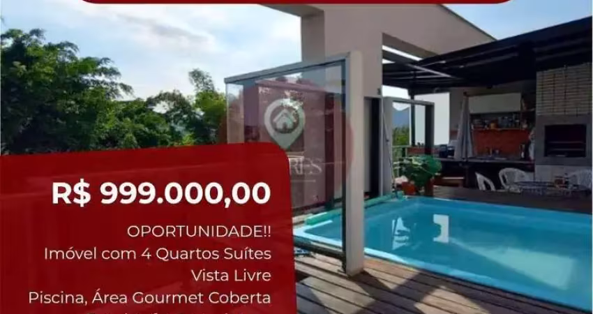 Cobertura à venda, no condomínio sofisticato residence,  em rio de janeiro, recreio dos bandeirantes, com 4 quartos, 178m²