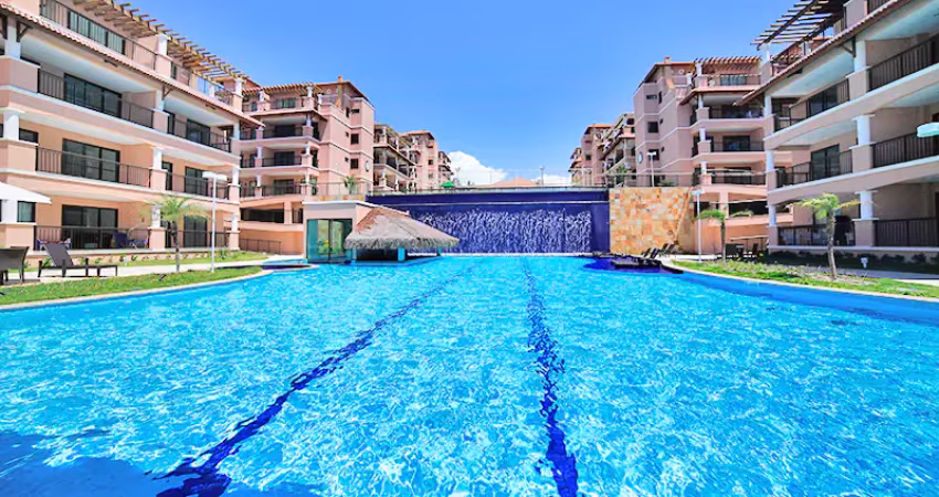 Apartamento de 2 quartos no bervely hills, praia de porto das dunas
