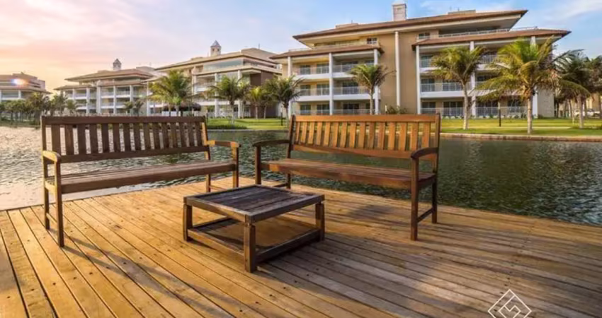 Apartamento nascente com 3 suítes no golf ville resort, porto das dunas