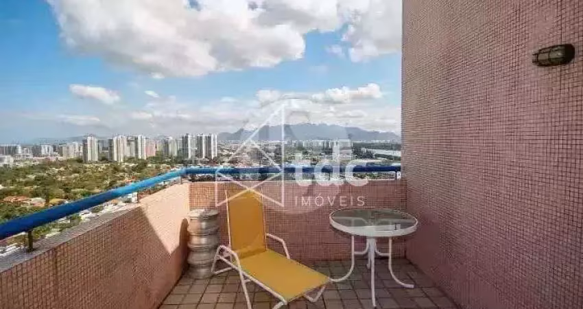 Cobertura para venda com 2 quartos, 101m² - barra da tijuca - rio de janeiro/rj