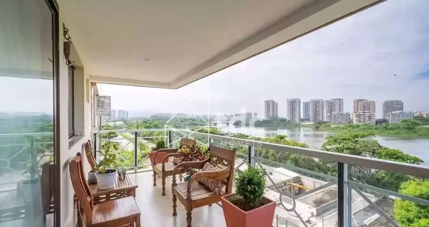 Cobertura para venda com 4 quartos, 304m² - barra da tijuca - rio de janeiro/rj