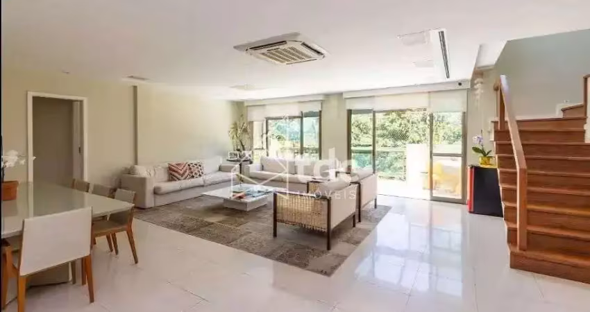 Cobertura para venda com 4 quartos, 271m² - barra da tijuca - rio de janeiro/rj