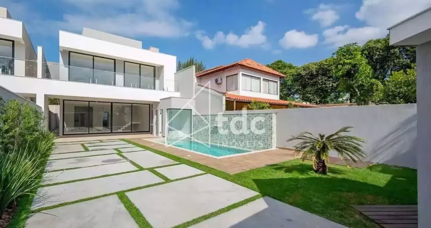 Casa para venda com 4 quartos, 350m² - barra da tijuca - rio de janeiro/rj