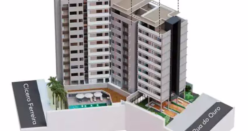 Cobertura com 1 quarto à venda na Rua do Ouro, Serra, Belo Horizonte