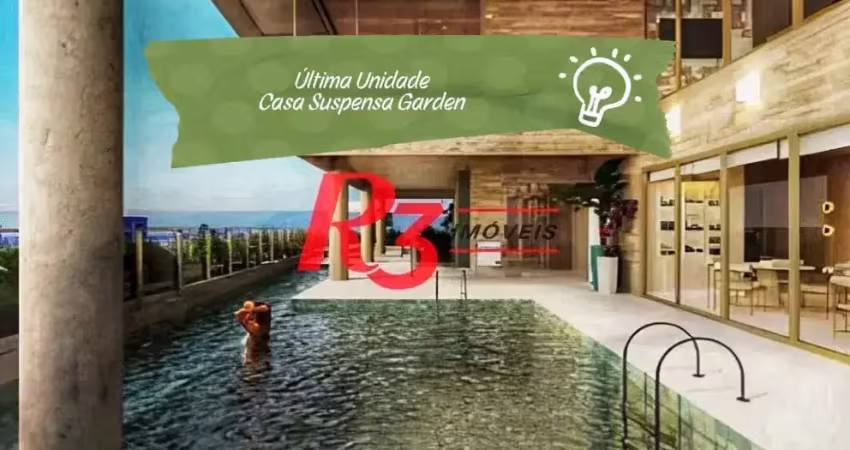 Apartamento garden com piscina, alto padrão 3 suítes e lazer completo