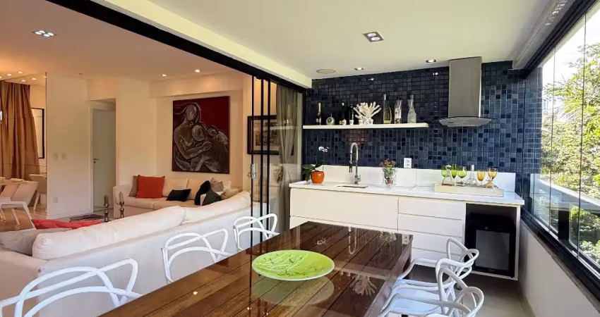 Lindo apartamento com 3 suítes com varanda gourmet em patamares