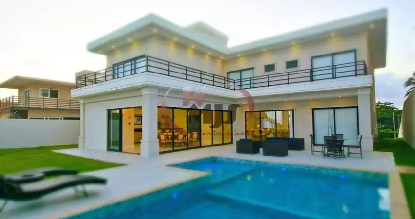 Casa a venda em frente ao mar localizada em barra de jacuípe bahia