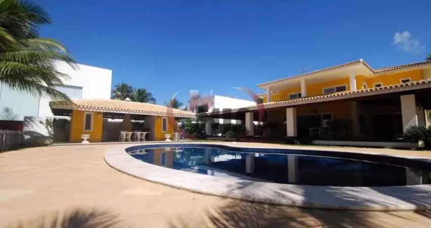 Casa em condomínio fechado com 5 quartos à venda na Rodovia BA-099 - Estrada do Côco, 121, Abrantes, Camaçari