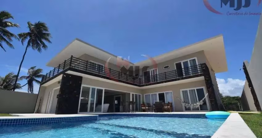 Casa beira mar a venda barra de jacuipe bahia mobiliada alto padrão
