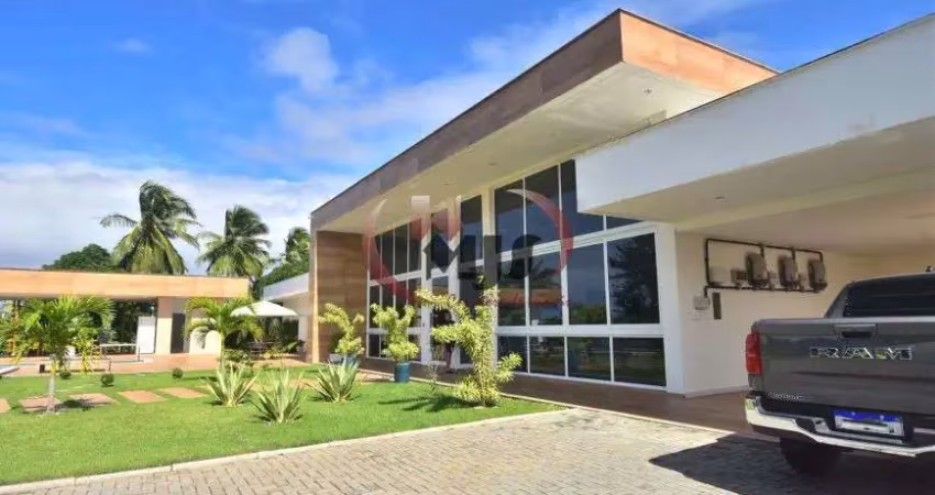 Mansão no melhor lugar para morar na bahia o condomínio encontro das águas