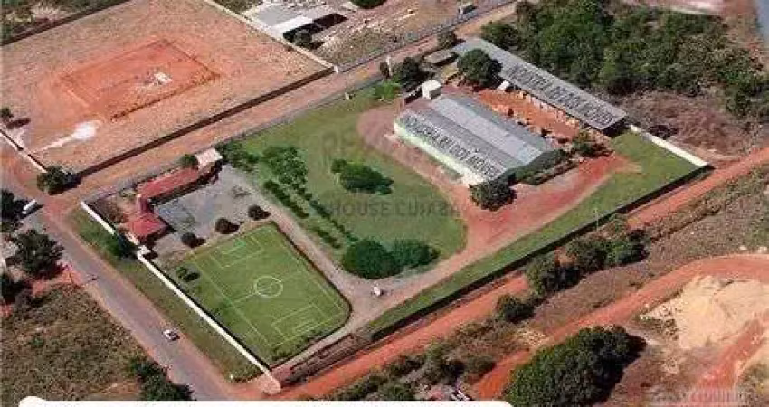 excelente área comercial com estrutura montada no distrito industrial