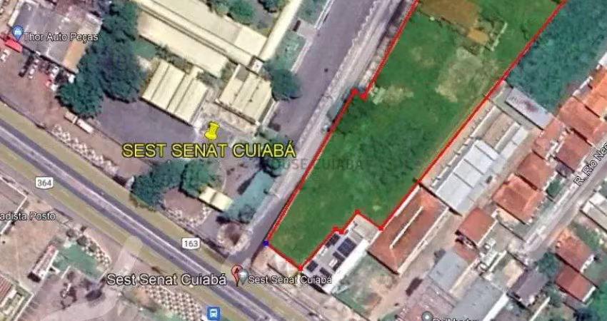 Vende-se terreno murado - na av. fernando correa - excelente localização