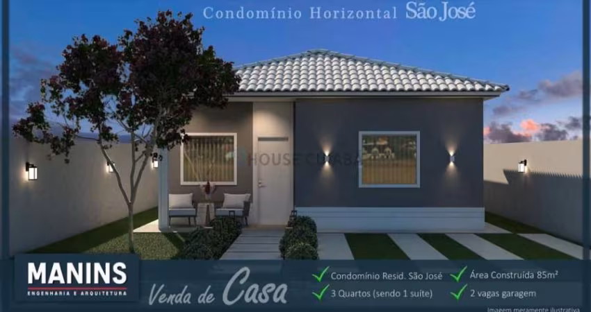 Casa em condomínio fechado com 3 quartos à venda na Rua Z, s/n, Distrito Industrial, Cuiabá