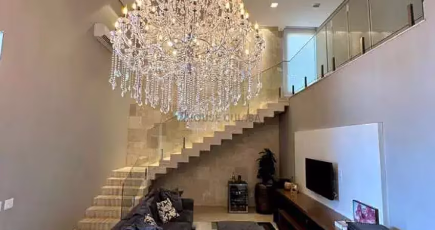 LUXUOSO SOBRADO A VENDA NO CONDOMÍNIO FLORAIS CUIABÁ