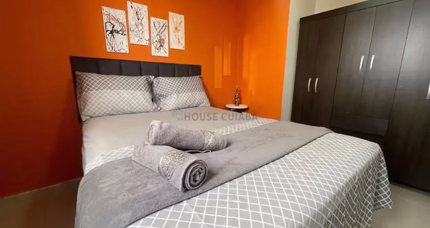Alugo apartamento de 1 quarto - mobiliado - próx. da unic