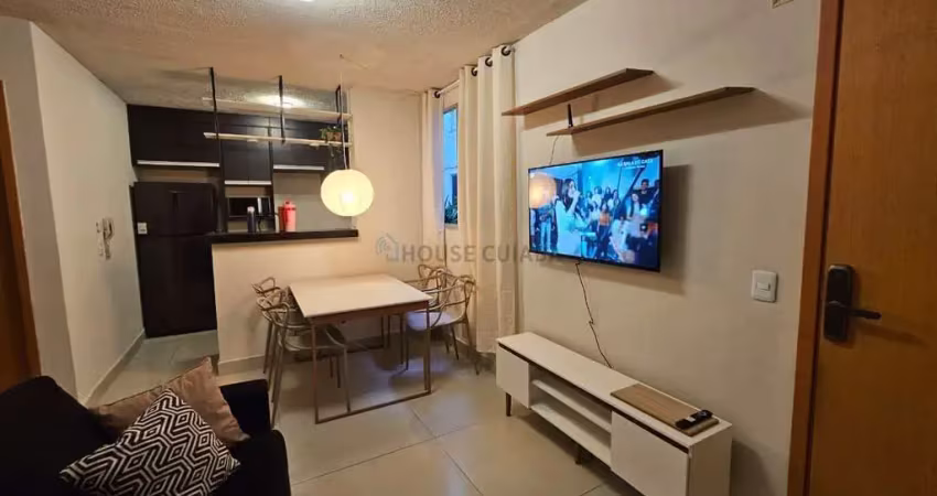Alugo/ vendo apartamento 2 quartos mobiliado - chap. mantiqueira