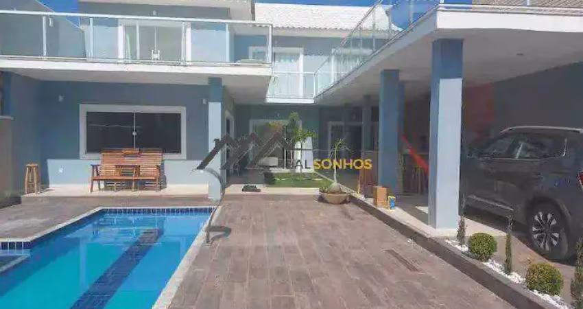 Casa de alto padrão para locação em condomínio fechado