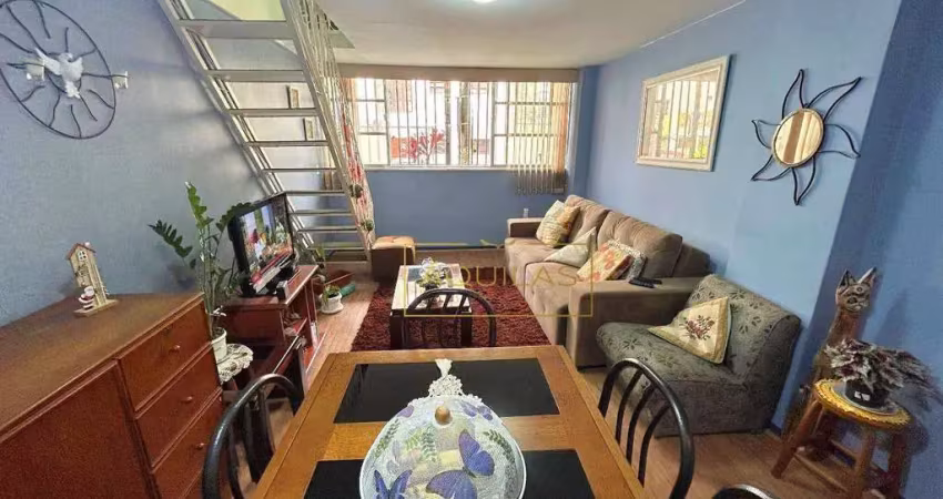 Apartamento com 1 dormitório à venda, 27 m² por r$ 290.000,00 - alto - teresópolis/rj