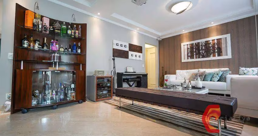 Apartamento com 4 dormitórios à venda, 200 m² por r$ 1.850.000,00 - tatuapé - são paulo/sp