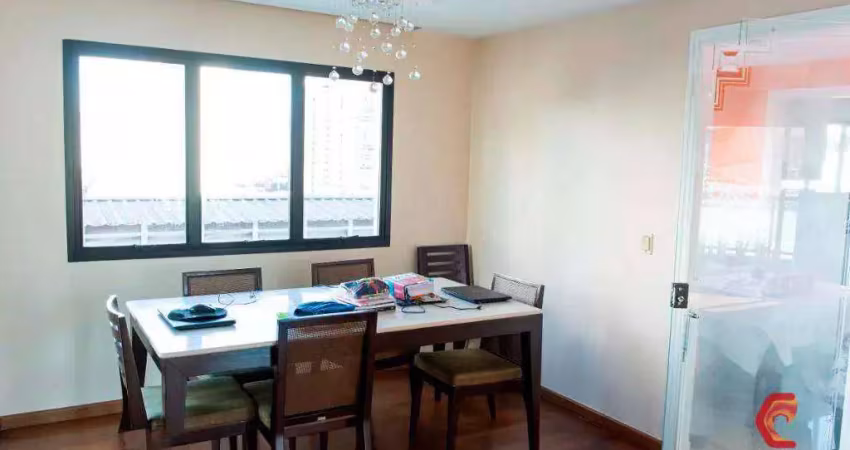 Apartamento com 218 m², 3 dormitórios suítes e 3 vagas no anália franco