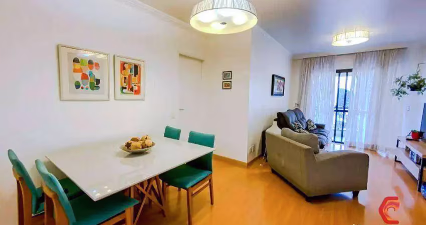 Apartamento com 87 m², 3 dormitórios sendo 1 suíte e 2 vagas no analia franco