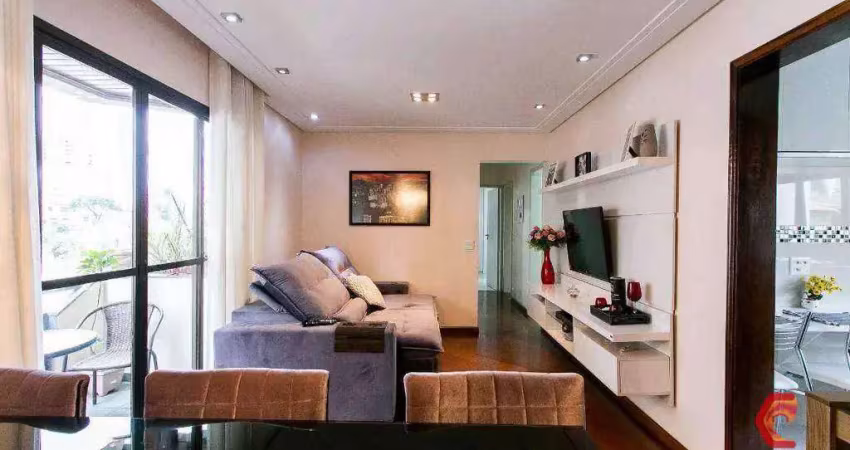 Apartamento com 90 m², 3 dormitórios sendo 1 suíte e 1 vaga no analia franco