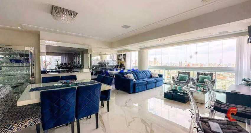 Cobertura com 4 suítes à venda, 342 m² por r$ 5.900.000 - tatuapé - são paulo/sp