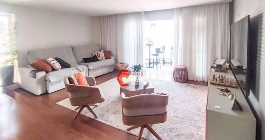 Apartamento espaçoso de 147m² no tatuapé: 3 dormitórios, suíte e 2 vagas por r$1.600.000