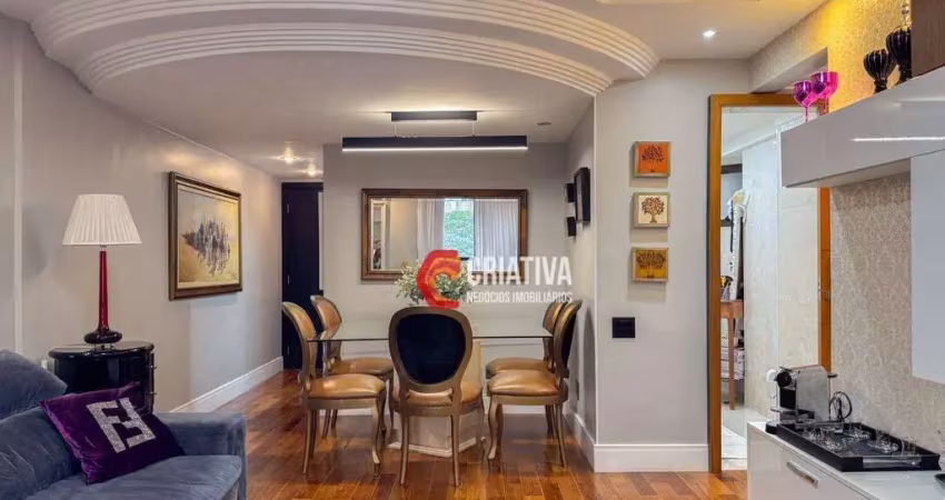 Apartamento confortável de 85m² no tatuapé: 3 dormitórios, suíte e 2 vagas por r$795.000