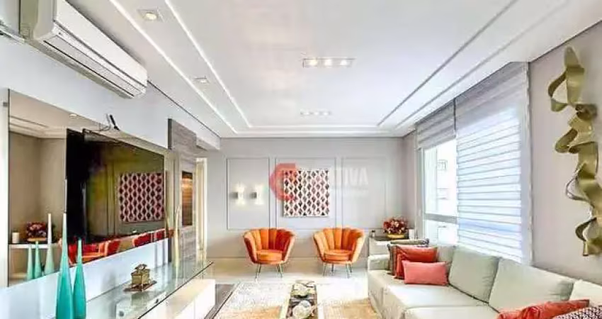 Apartamento com 3 dormitórios à venda, 157 m² - tatuapé - são paulo/sp