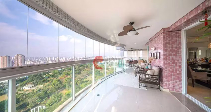 Apartamento com 4 dormitórios à venda, 241 m² - jardim anália franco