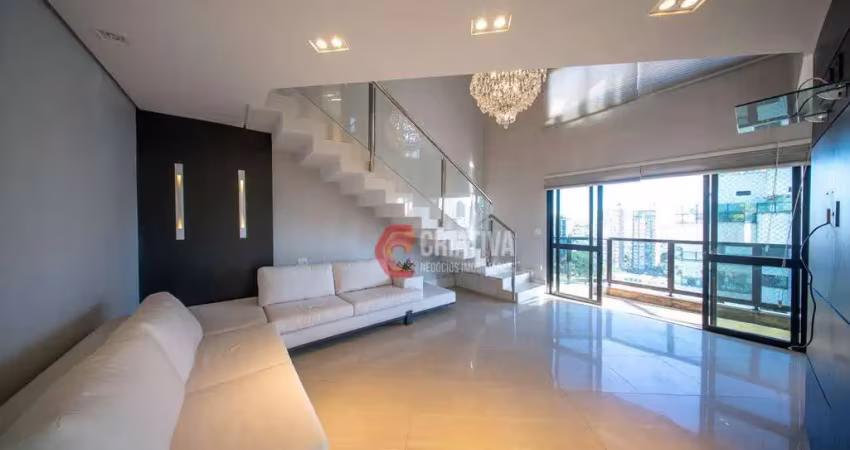 Cobertura com 3 dormitórios à venda, 395 m² - anália franco - são paulo/sp