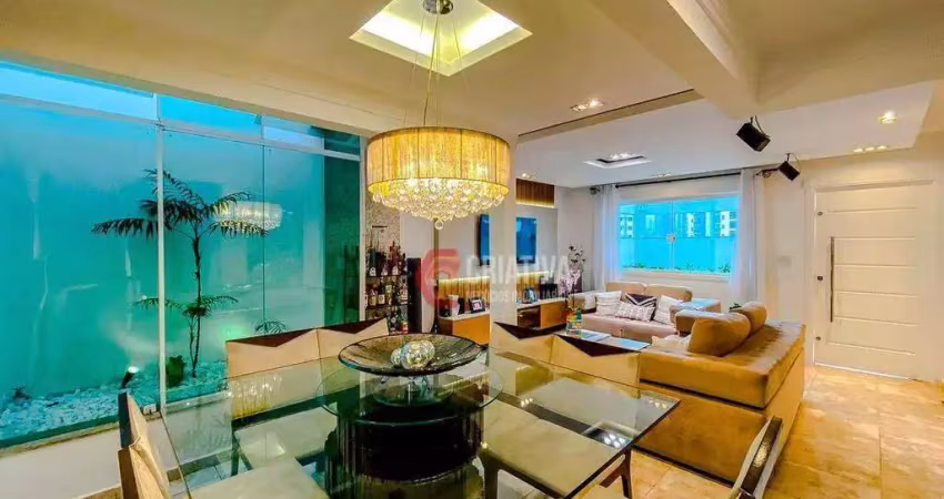 Sobrado de condomínio com 3 dormitórios à venda, 252 m² - vila regente feijó