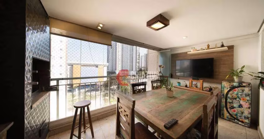Apartamento amplo e confortável no condomínio tatuapé condominium club, localizado na rua antônio de lucena, 155