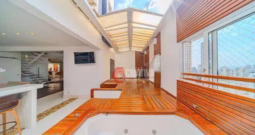 Cobertura com 4 dormitórios à venda, 212 m² - jardim anália franco - são paulo /sp