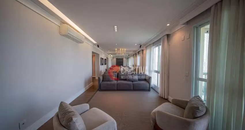 Apartamento com 3 dormitórios para alugar, 144 m² - anália franco - são paulo/sp