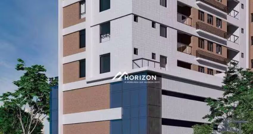 Breve lançamento apartamento garden com 2 dormitórios à venda, 71 m² por r$ 649.000 - marapé - santos/sp