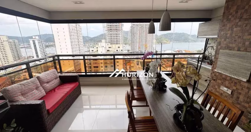 Apartamento 2 dormitórios com varanda e churrasqueira – 86,34 m² na ponta da praia