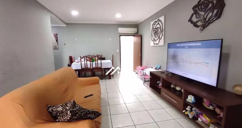 Casa com 3 dormitórios à venda, 153 m² por r$ 750.000 - estuário - santos/sp