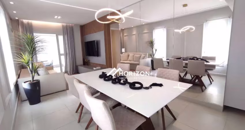Apartamento com 2 dormitórios à venda, 84 m² por r$ 1.560.000 - boqueirão - santos/sp