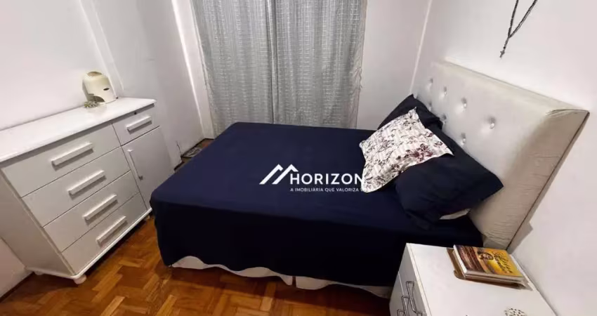 Apartamento com 1 dormitório à venda, 47 m² por r$ 270.000 - josé menino - santos/sp