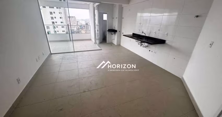 Apartamento com 2 dormitórios à venda, 71 m² por r$ 803.084 - campo grande - santos/sp