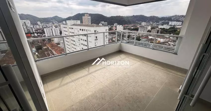 Apartamento com 2 dormitórios à venda, 71 m² por r$ 778.520 - campo grande - santos/sp