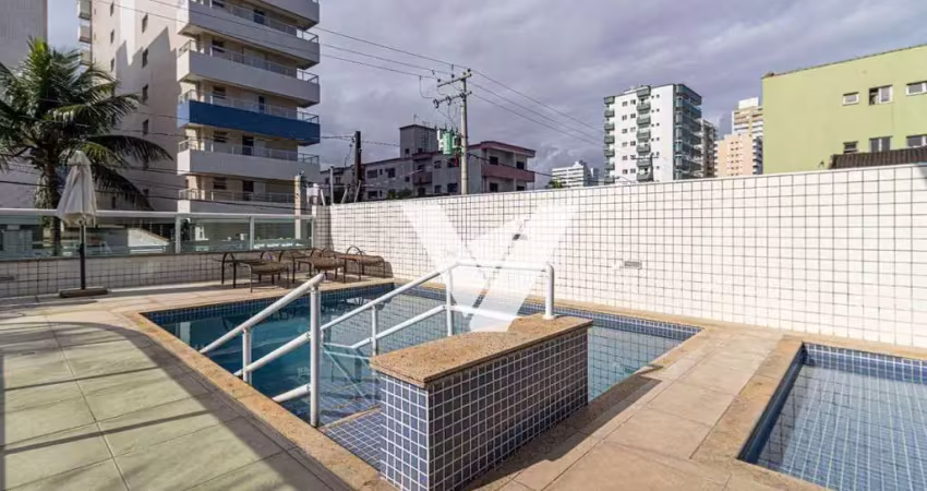 Apartamento com 2 dormitórios à venda, 87 m² por r$ 450.000,00 - vila guilhermina - praia grande/sp