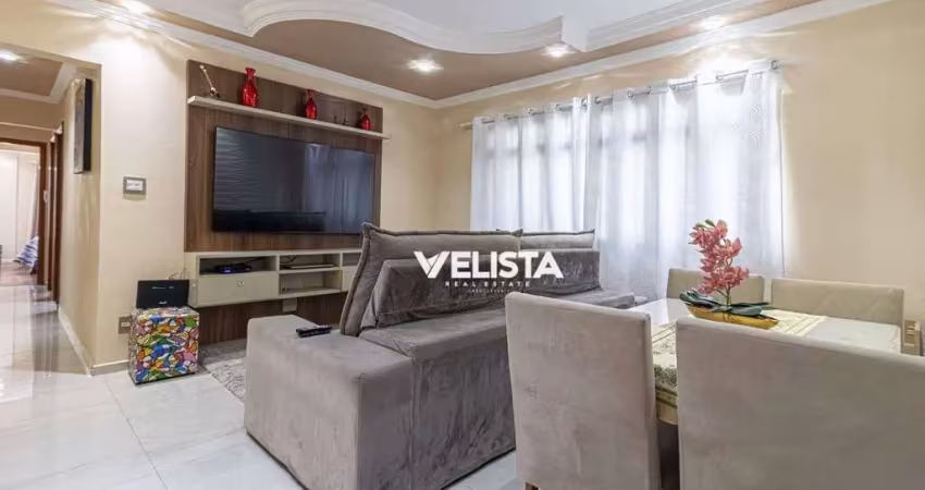 Apartamento com 2 dormitórios à venda, 79 m² por r$ 610.000,00 - campo grande - santos/sp