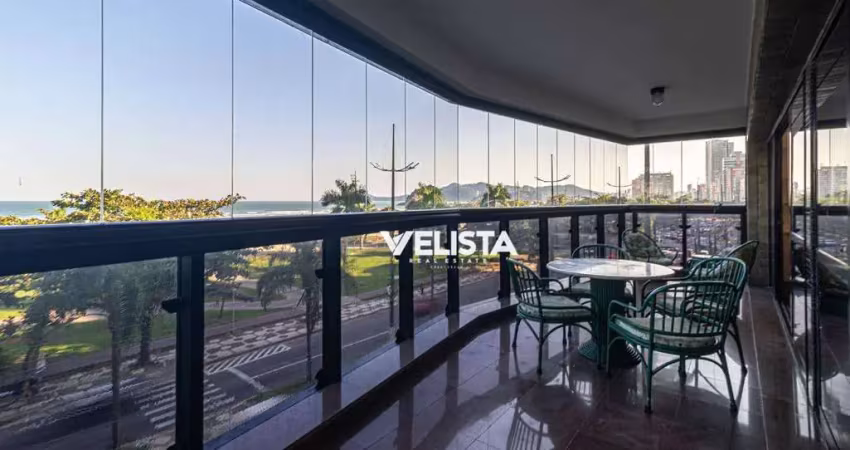 Apartamento com 3 dormitórios à venda, 252 m² por r$ 3.000.000,00 - pompéia - santos/sp